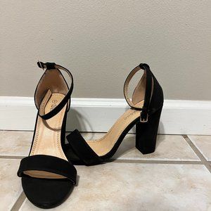 Weeboo Black Sandal Heel